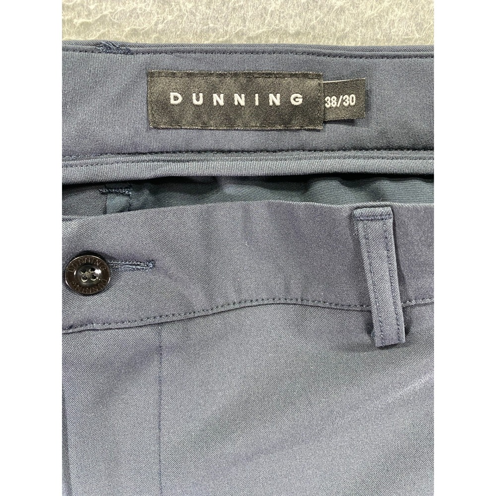Dunning Golf Men's Size 38x30 Dark Gray‎ Casual Performance Pants Poly Stretch - Picture 6 of 11